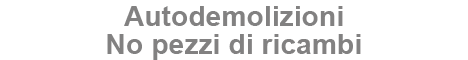 Commercio di veicoli usati e pezzi di ricambio
